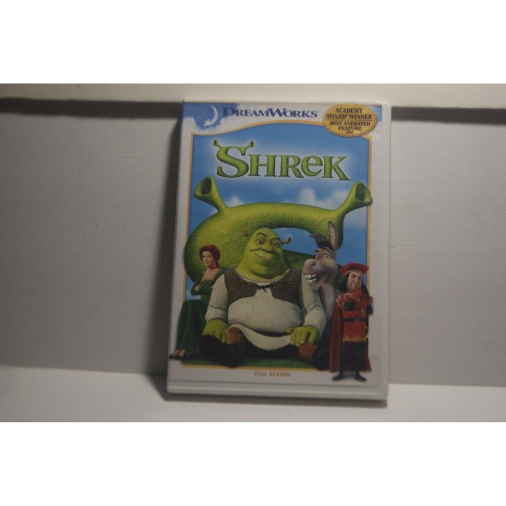 Shrek DVD 2003 Animated Epic Tale Fantasy Adventure Fun Watch